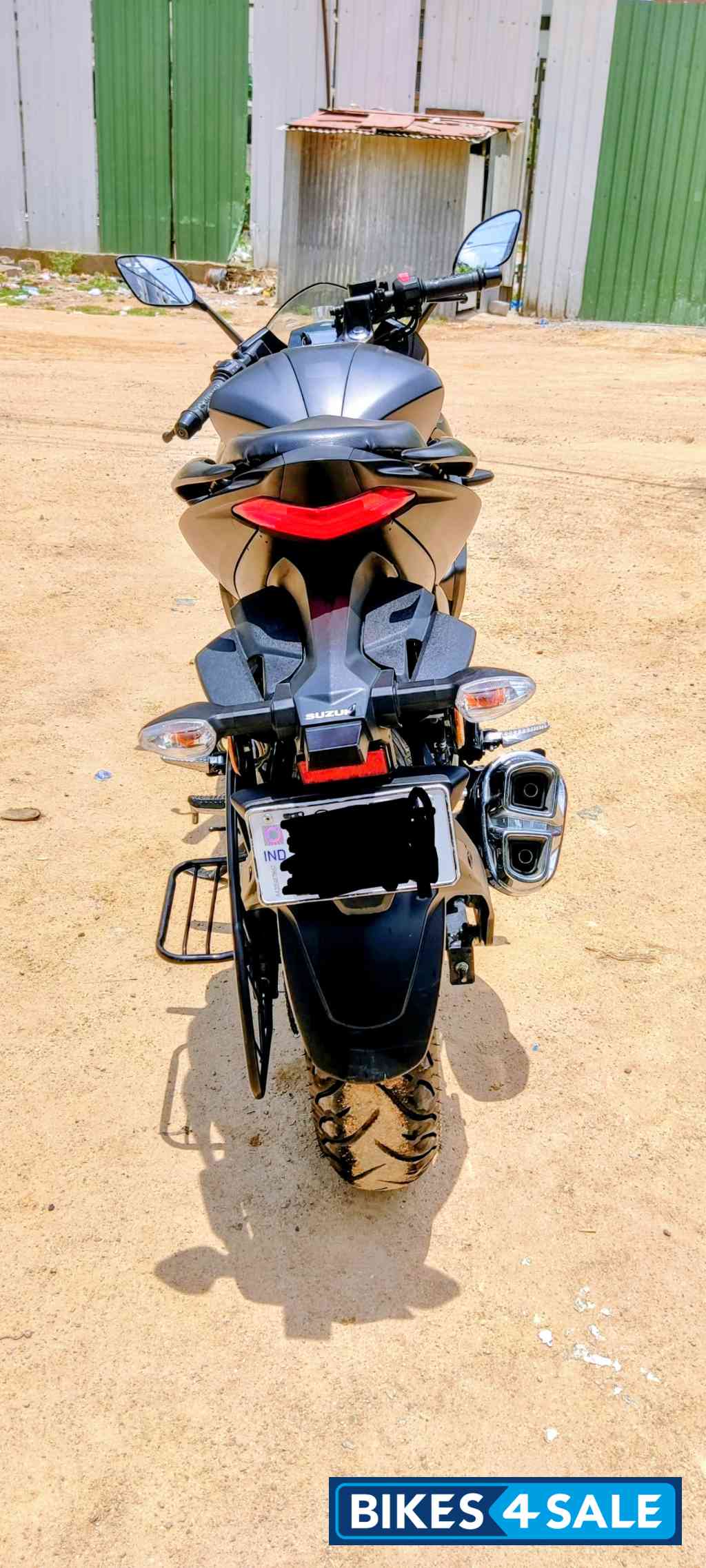 Matte Black Suzuki Gixxer SF 250 BS6