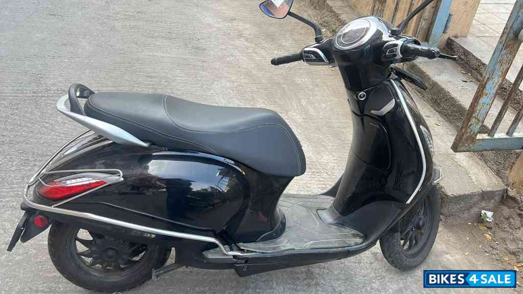 Black Bajaj Chetak Premium