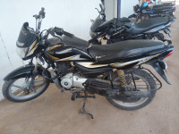 Eb Blk With Brass Gold Decal Bajaj Platina 100 ES BS6