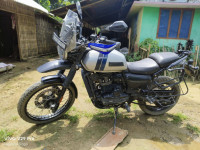 Slick Silver Yezdi Adventure Matte