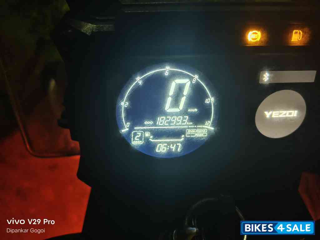 Slick Silver Yezdi Adventure Matte