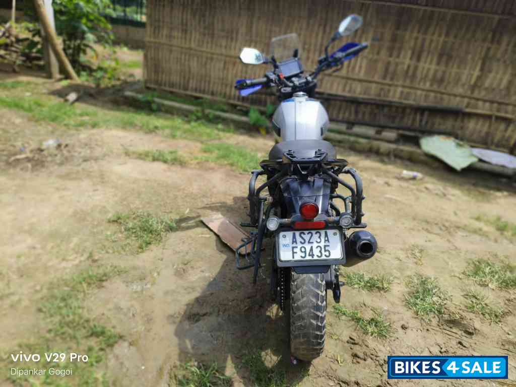 Slick Silver Yezdi Adventure Matte