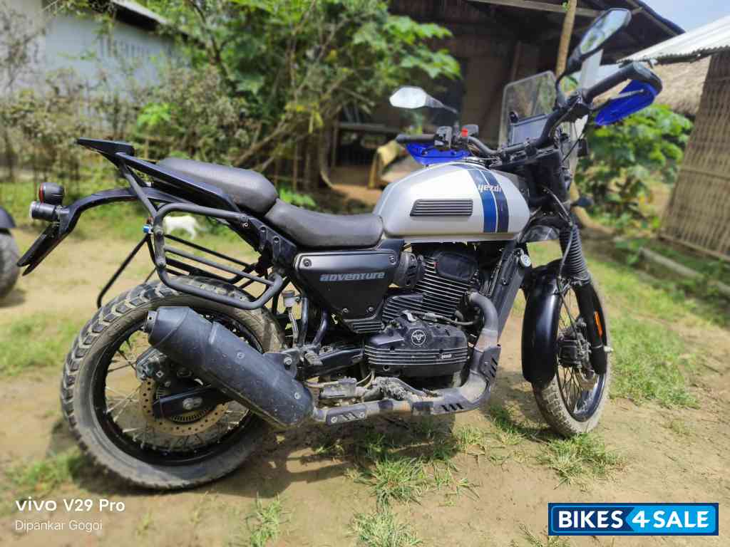 Slick Silver Yezdi Adventure Matte