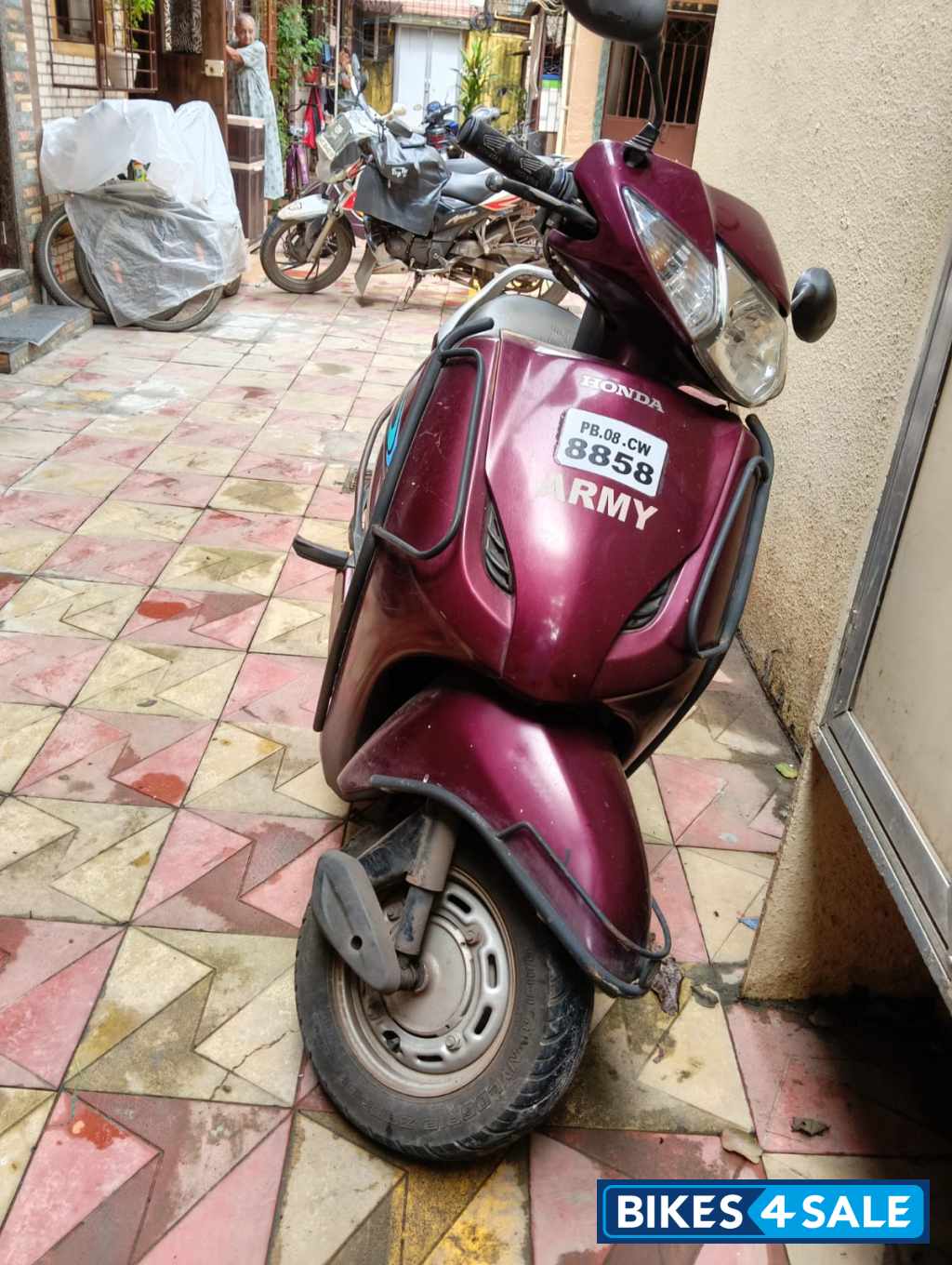 Purple Honda Activa Purple Honda Activa