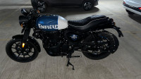 Rebel Blue Royal Enfield Hunter 350 Metro