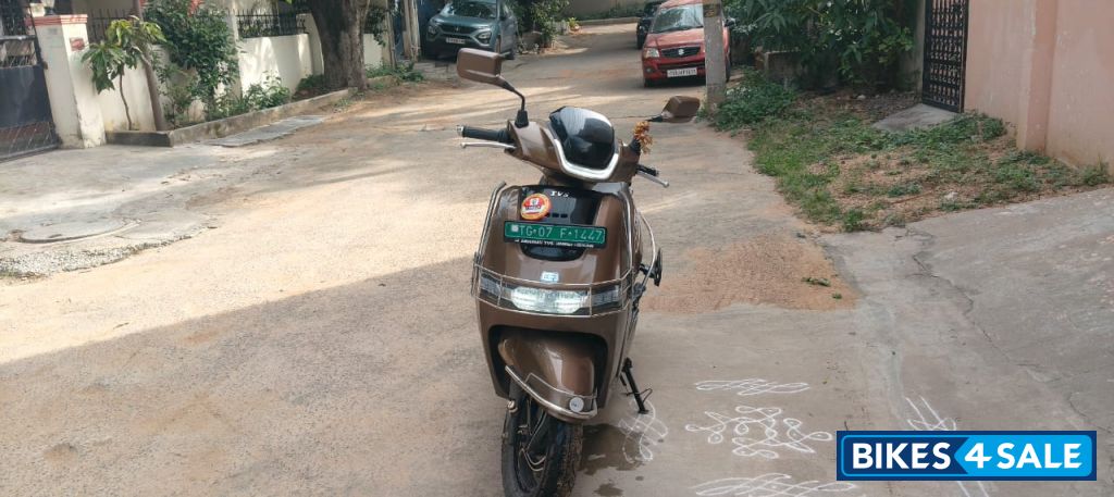 Brown TVS iQube 2.2kWh 2025