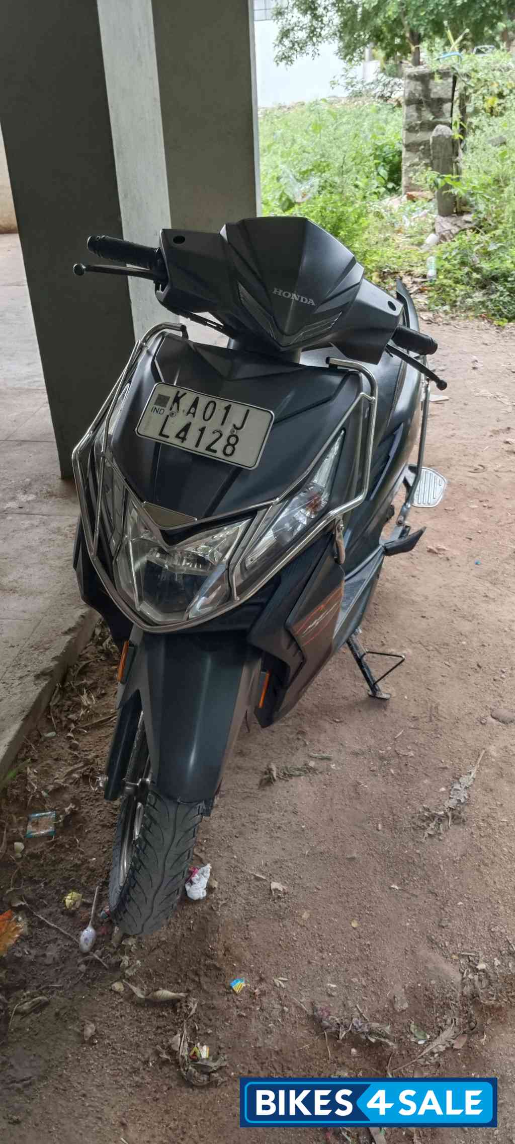 Dark Grey Honda Dio BS6