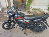 Black And Red Honda Shine 125 Drum