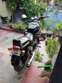 Blue Royal Enfield Thunderbird 500