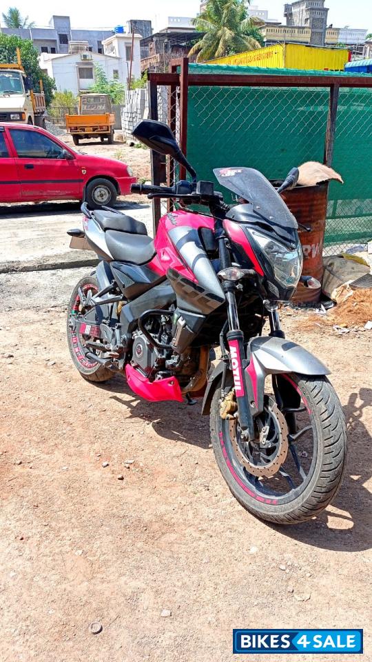 Red And Grey Bajaj Pulsar NS200
