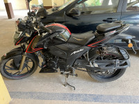 Black TVS Apache RTR 200 4V ABS