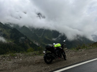 Black TVS Apache RTR 200 4V 2020