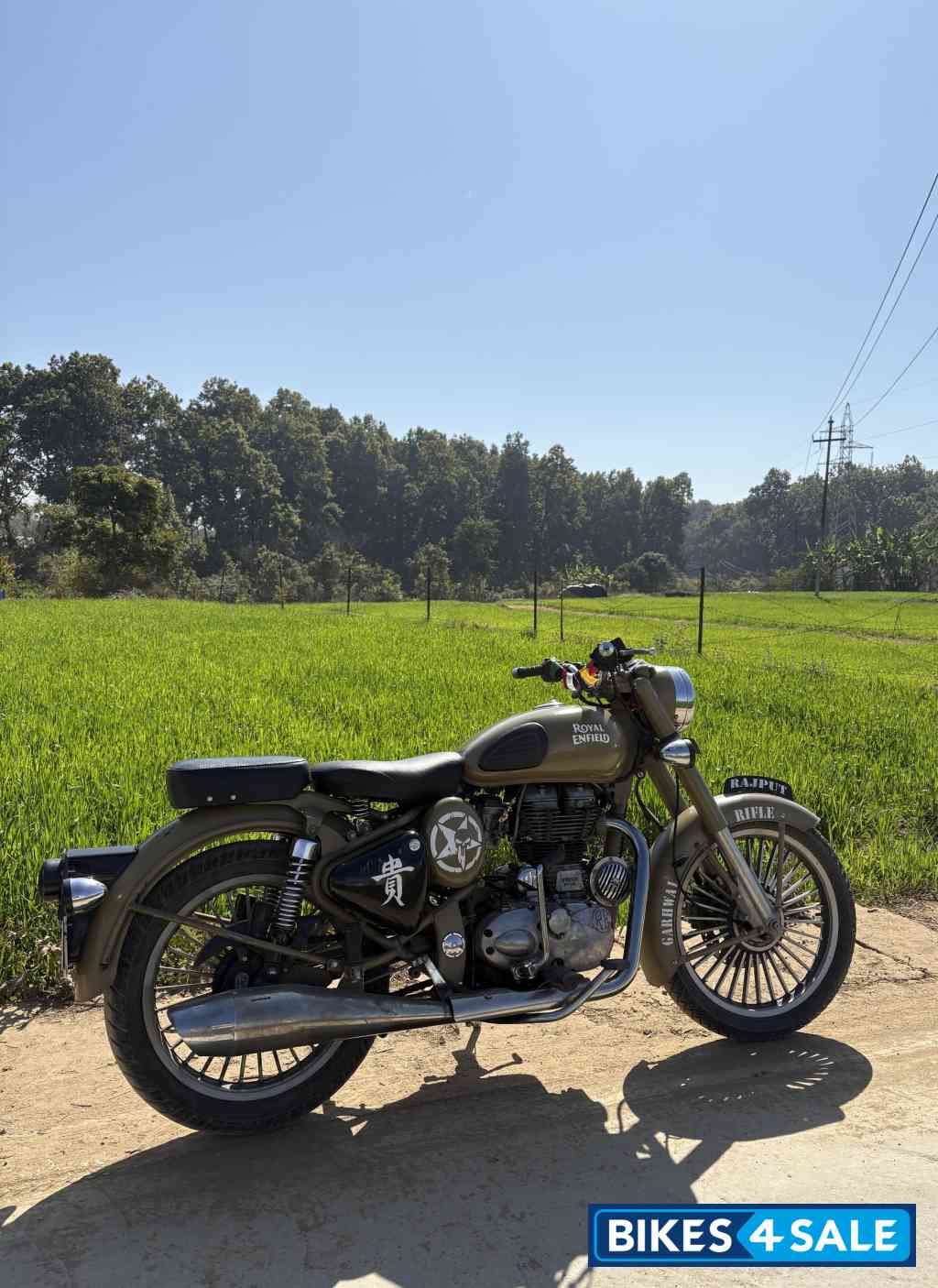 Desert Storm Royal Enfield Classic 500