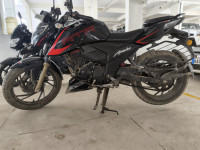 Black Red TVS Apache RTR 200 4V ABS