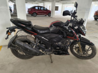 Black Red TVS Apache RTR 200 4V ABS