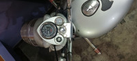 Silver Royal Enfield Bullet Electra Twinspark