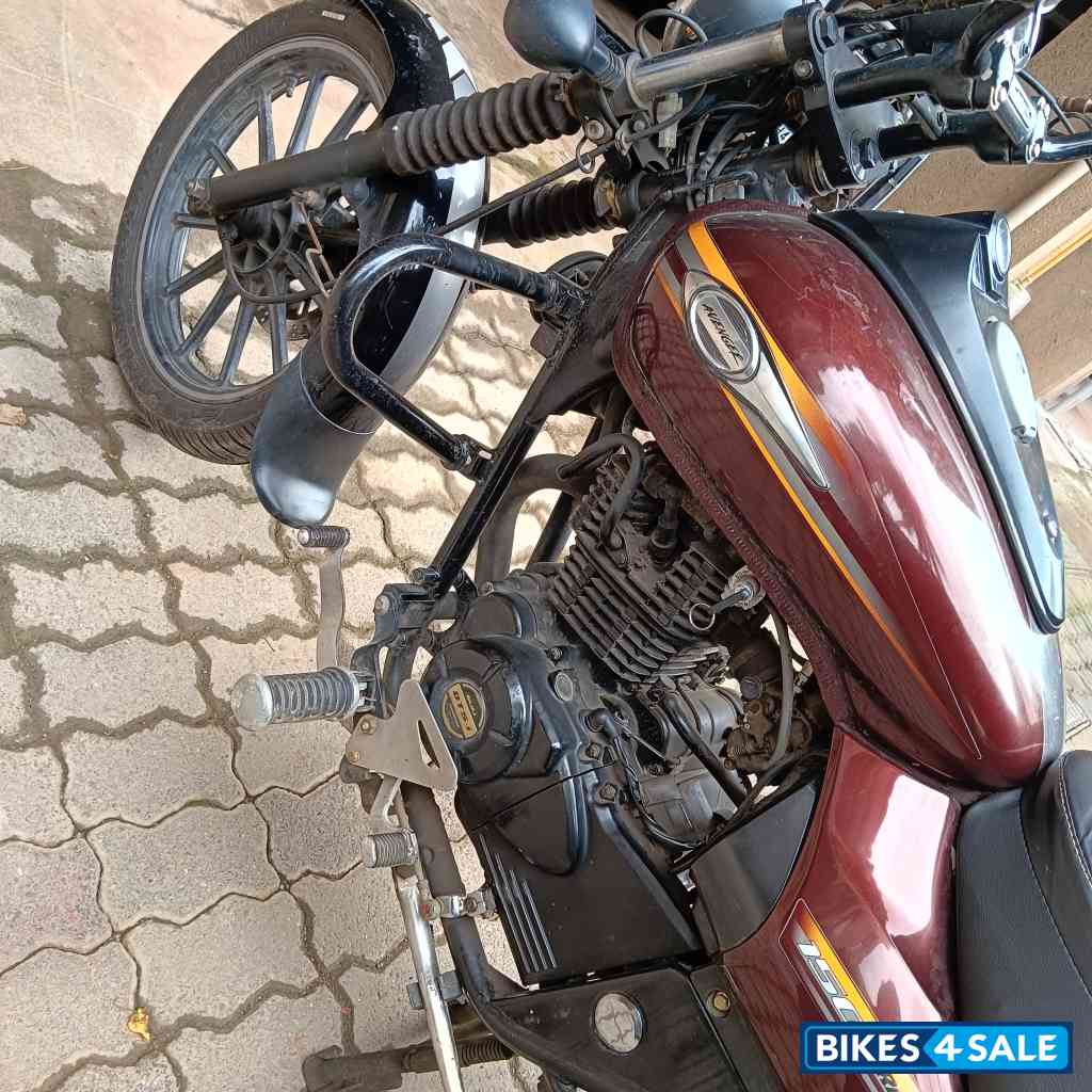 Maroon Bajaj Avenger Street 150