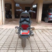 Maroon Bajaj Avenger Street 150