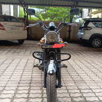 Maroon Bajaj Avenger Street 150