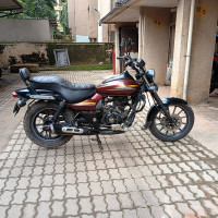 Maroon Bajaj Avenger Street 150
