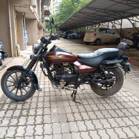 Maroon Bajaj Avenger Street 150