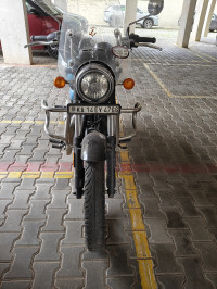Blue Royal Enfield Meteor 350 Supernova
