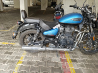 Blue Royal Enfield Meteor 350 Supernova