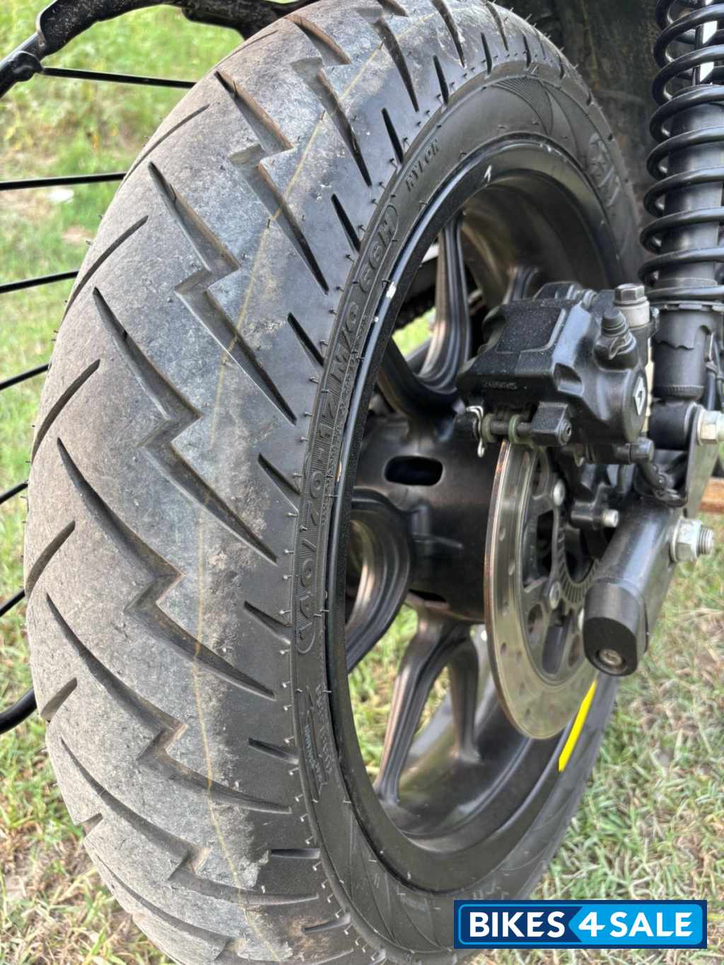 Black Royal Enfield Hunter Rebel