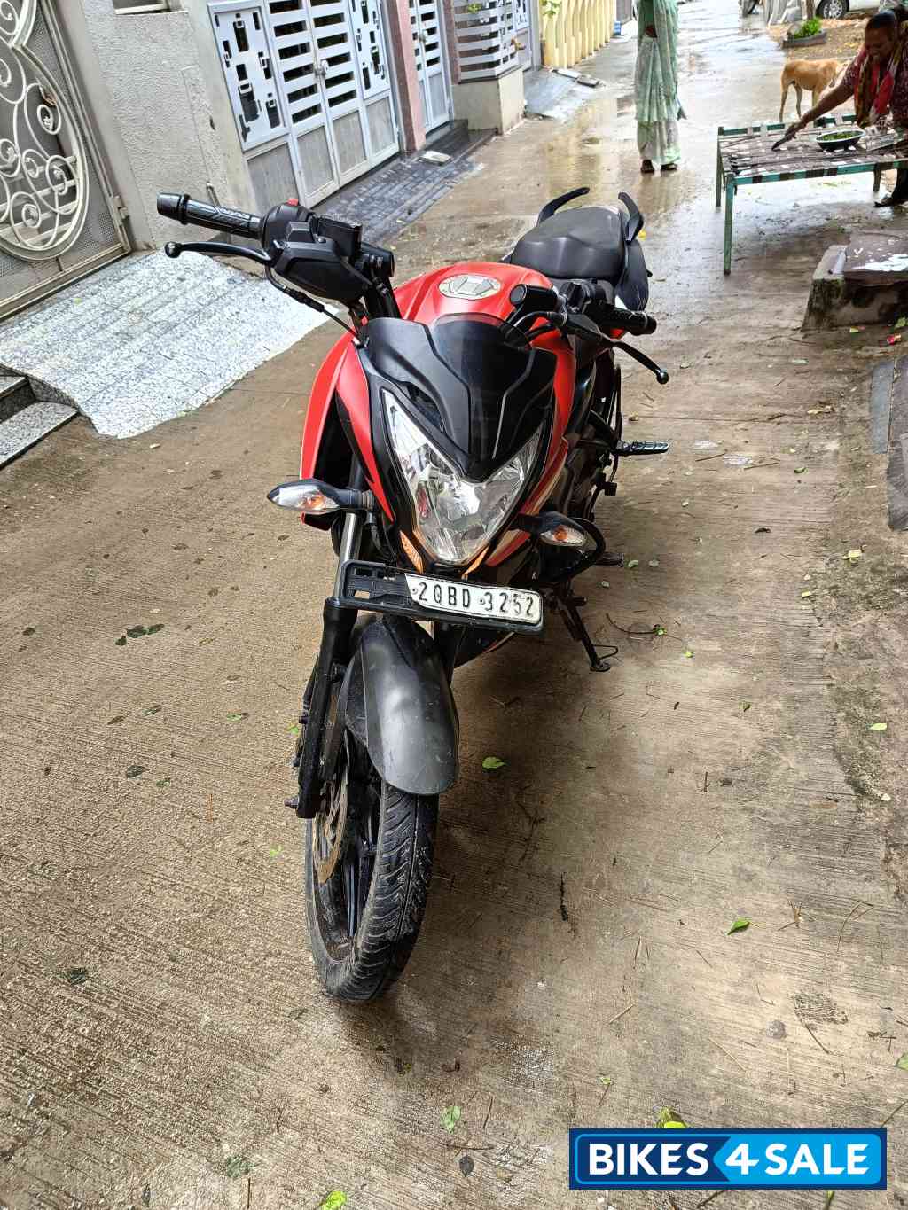 Red Bajaj Pulsar NS125 BS6