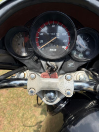 Black Honda CB Unicorn