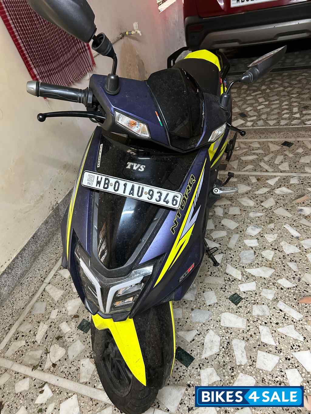 Gr+ddblue TVS NTORQ 125 XT