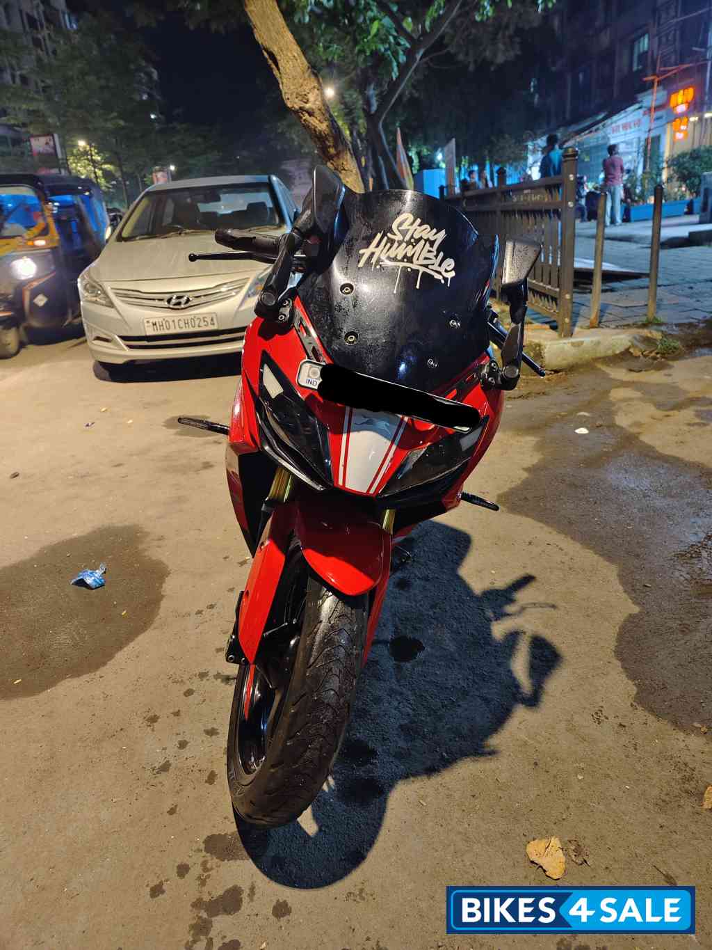 Red TVS Apache RR 310 BTO Red TVS Apache RR 310 BTO