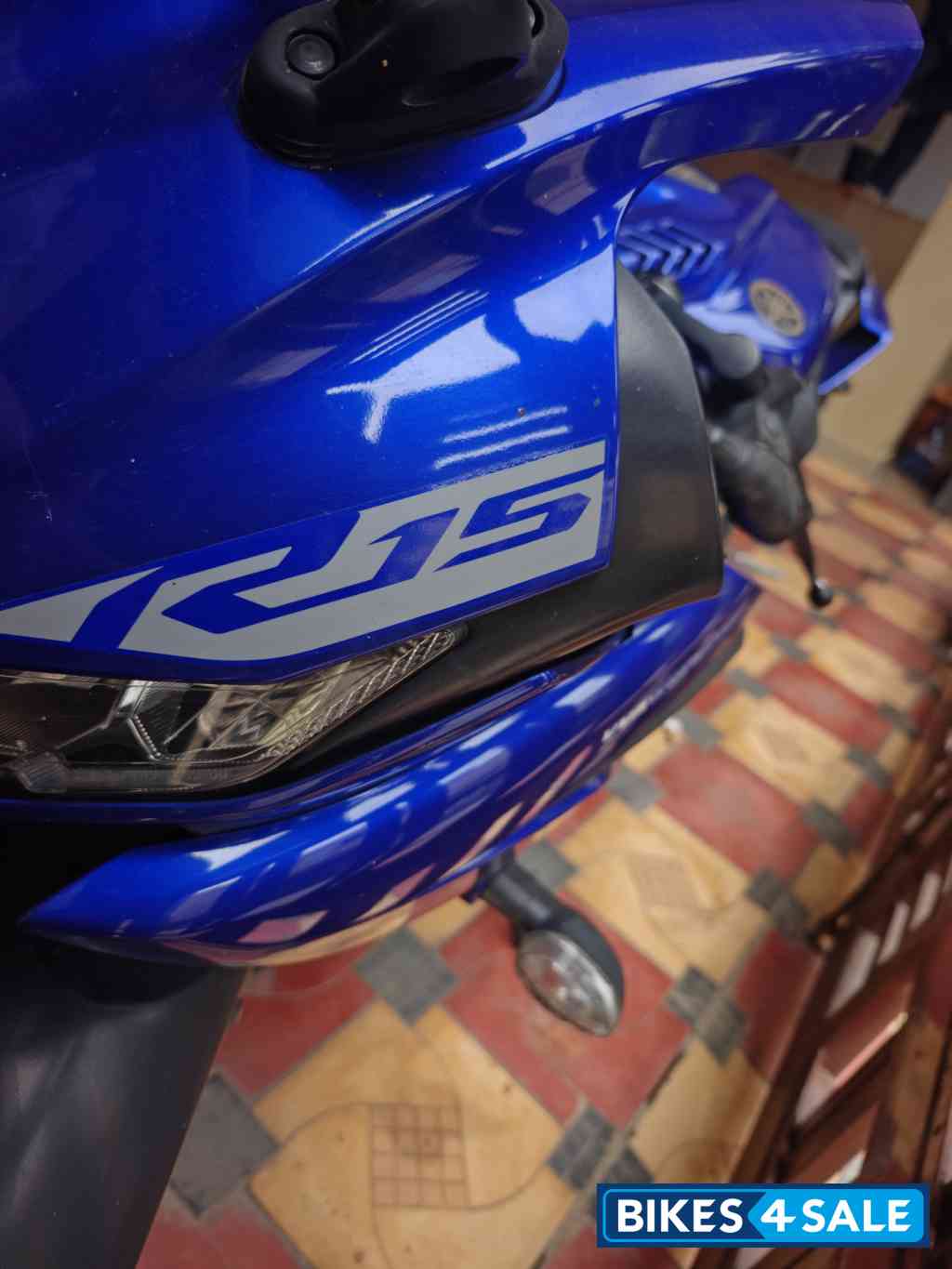 Racing Blue Yamaha YZF R15 V3 BS6