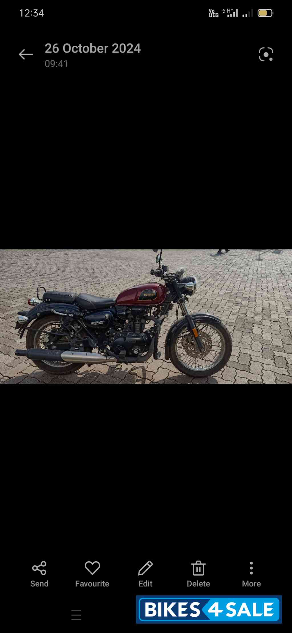 Benelli Imperiale 400 BS6