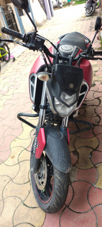 Red Yamaha FZ-S FI V3