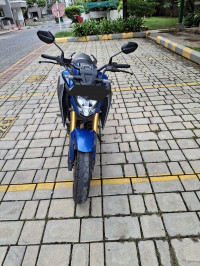 Blue Honda CB300F