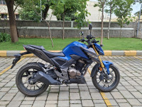 Blue Honda CB300F
