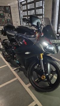 Black Grey TVS Apache RR 310 2024