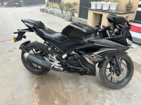 Black Yamaha YZF R15 V3 BS6
