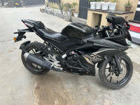 Black Yamaha YZF R15 V3 BS6