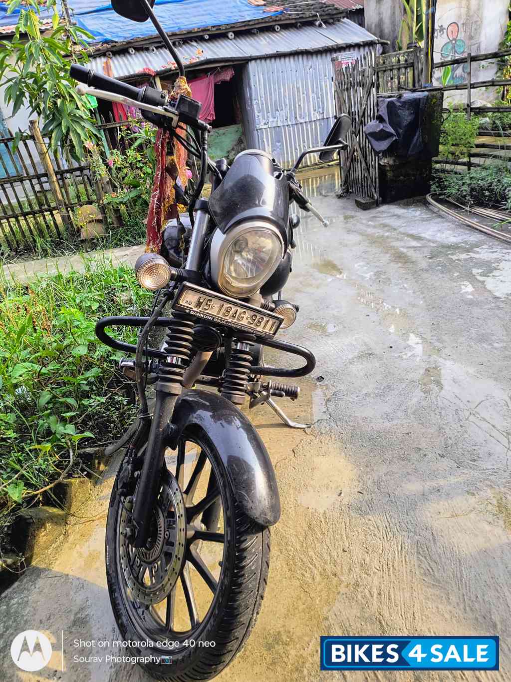 Ebony Black Met Bajaj Avenger Street 160 BS6