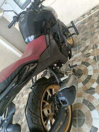 Black Yamaha FZ FI V3 BS6