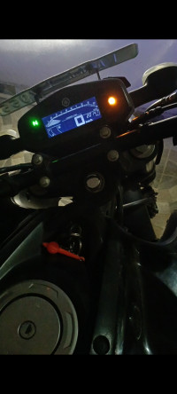 Black Yamaha FZ FI V3 BS6