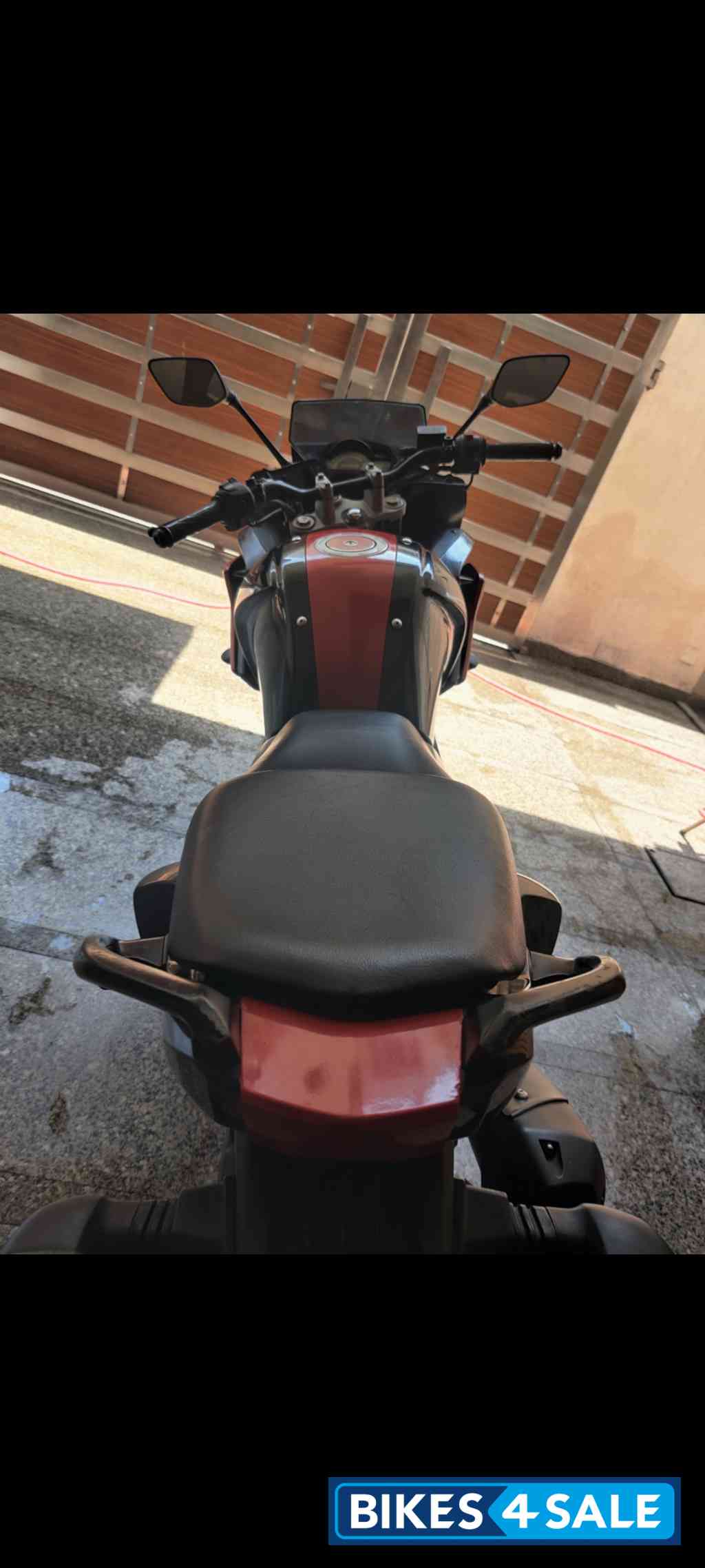 Black Red Yamaha Fazer