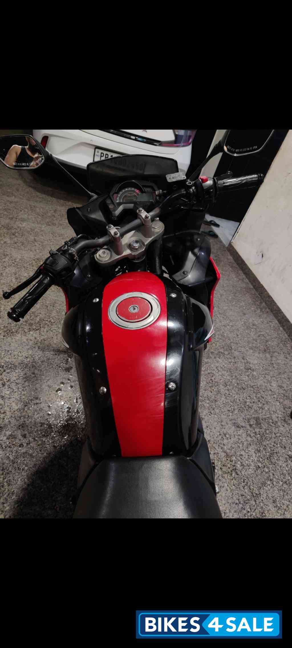 Black Red Yamaha Fazer