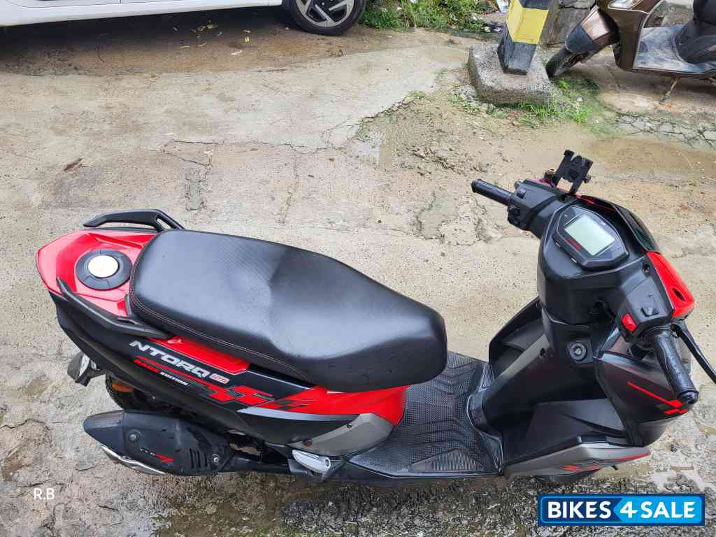 Red And Black TVS NTORQ 125 Race Edition BS6