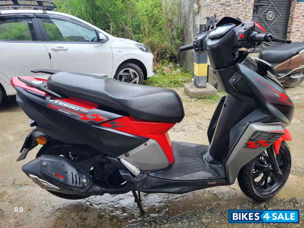 Red And Black TVS NTORQ 125 Race Edition BS6