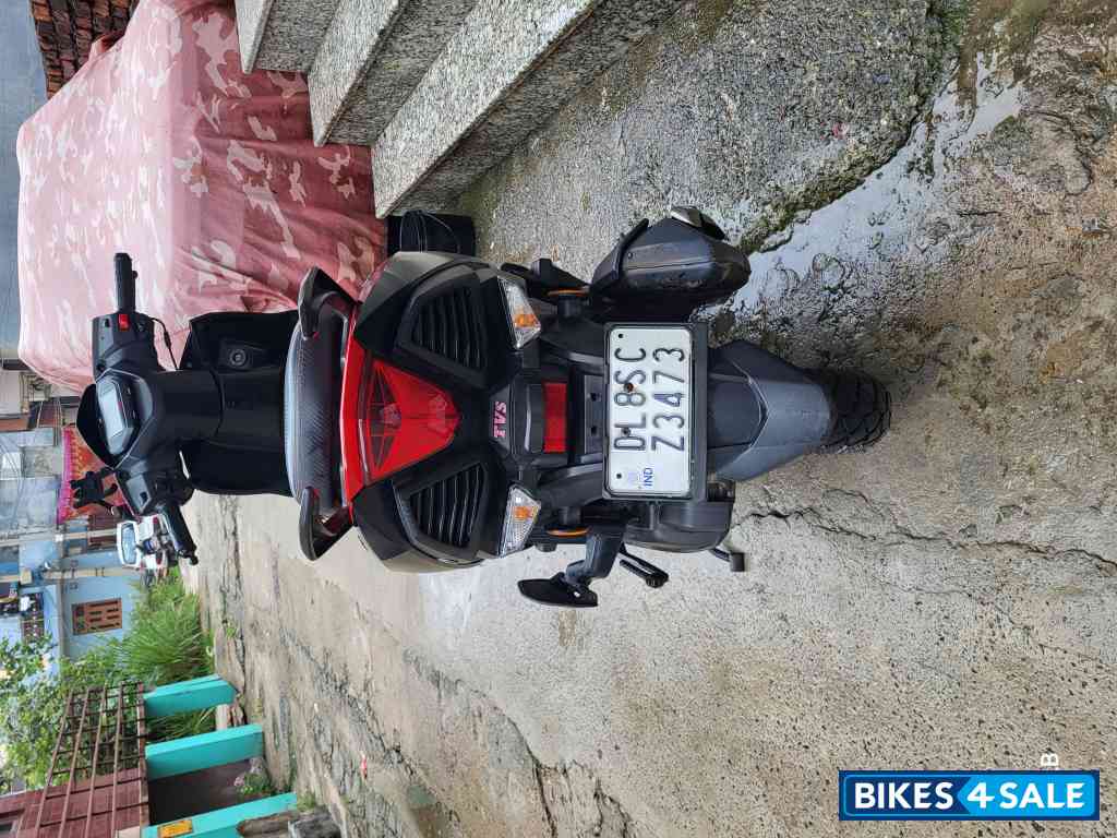 Red And Black TVS NTORQ 125 Race Edition BS6