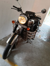 Silver Royal Enfield Classic 350 BS VI