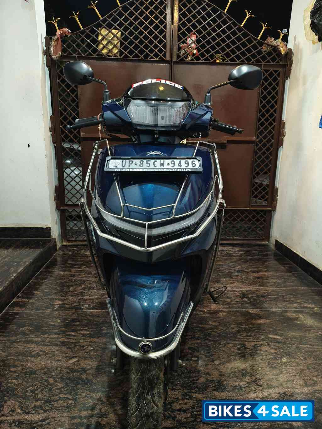 Starlignt Blue TVS Jupiter SmartXonnect Disc 2024